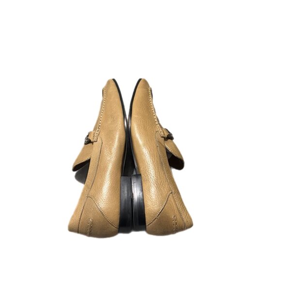Aston Grey Shoes Mens 9.5 Tan Leather Bit Loafer NAVARRO Gentleman Gangster main image 12